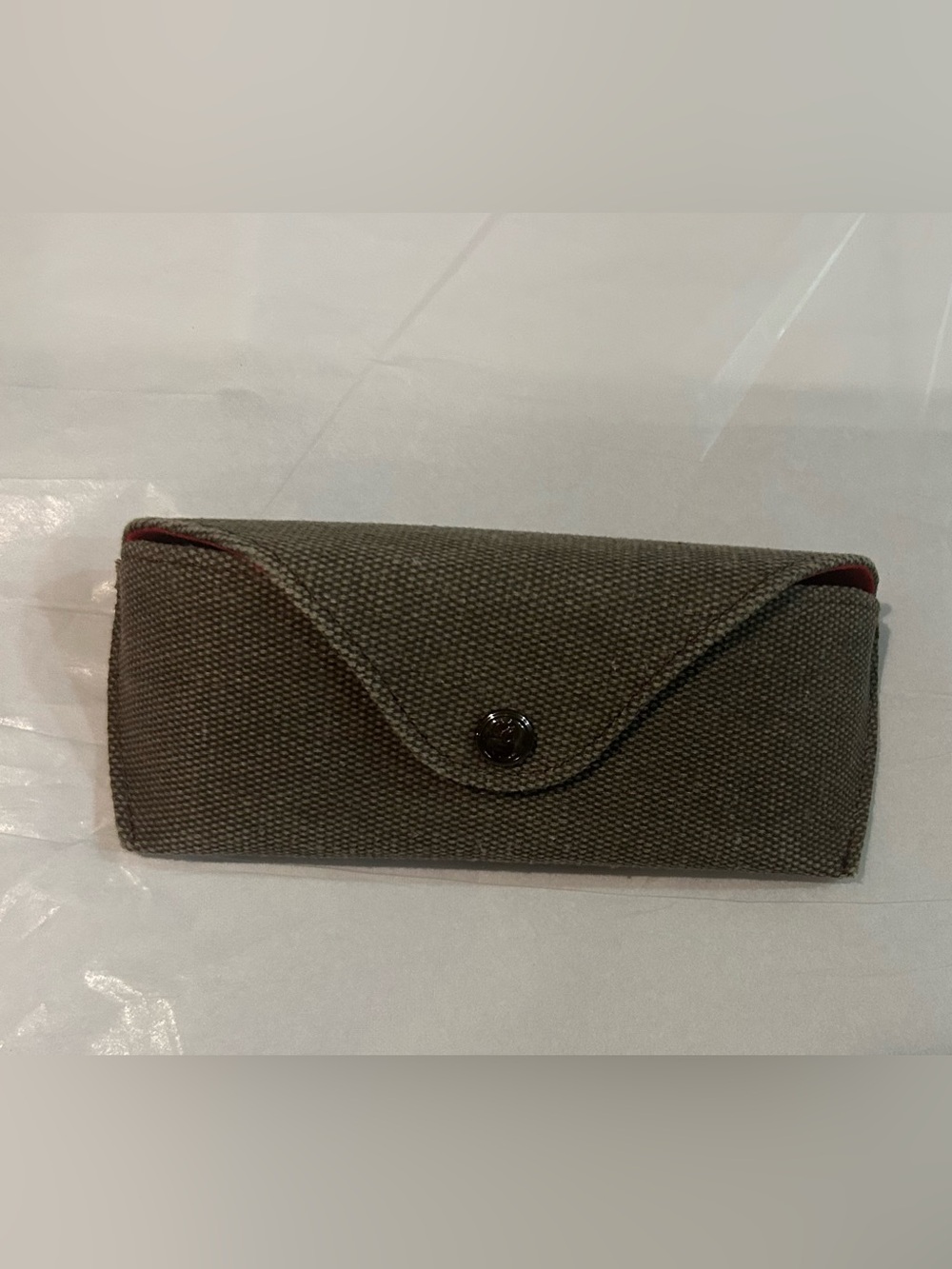 Dragon Alliance texturized canvas eyeglass case new